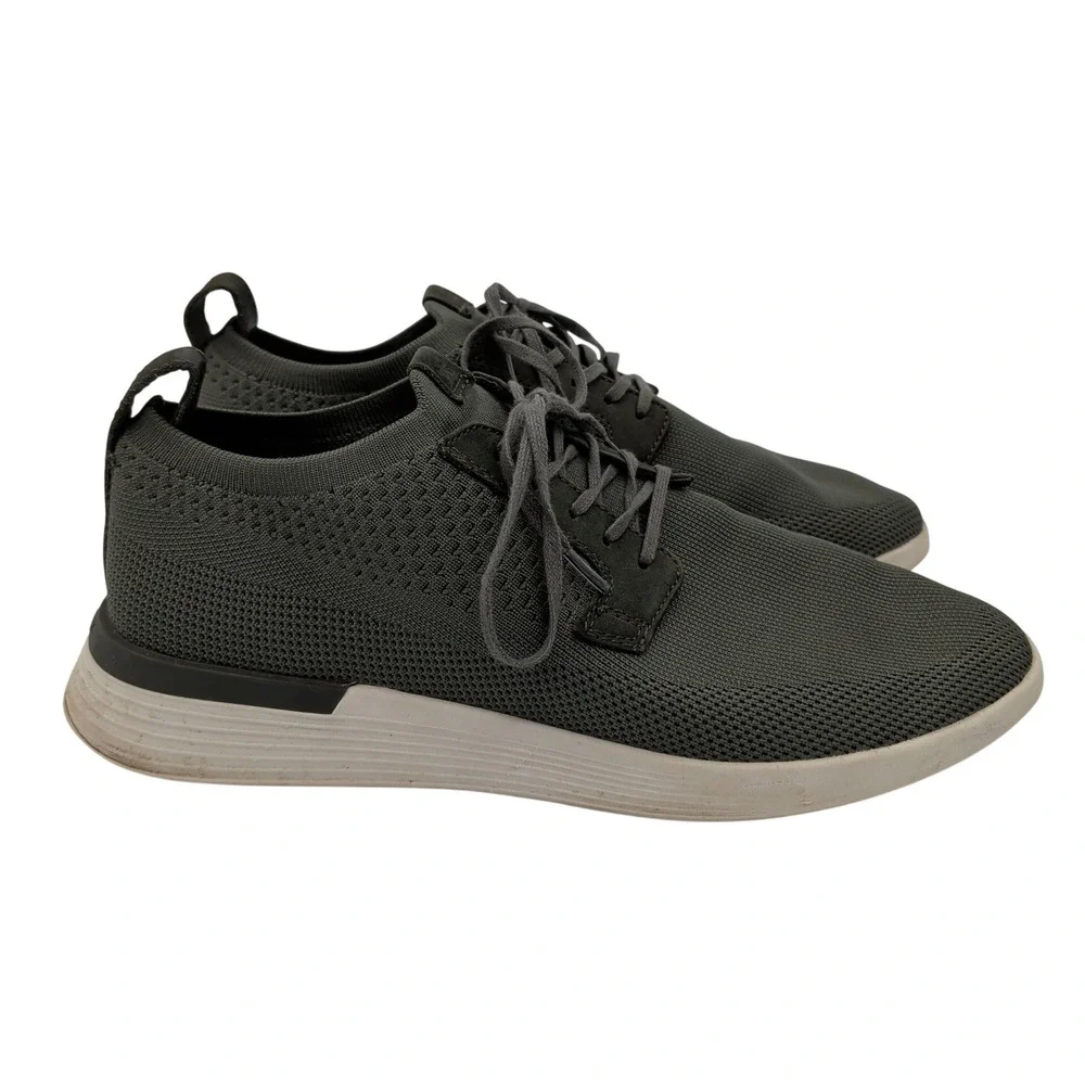 Wolf & Shepherd SwiftKnit Derby Olive Green Mens 8 Women 10 Athletic Hybrid Shoe